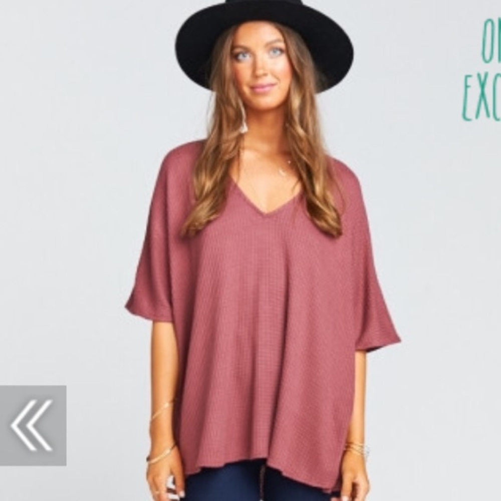 NWT Waffle Knit Murray Top